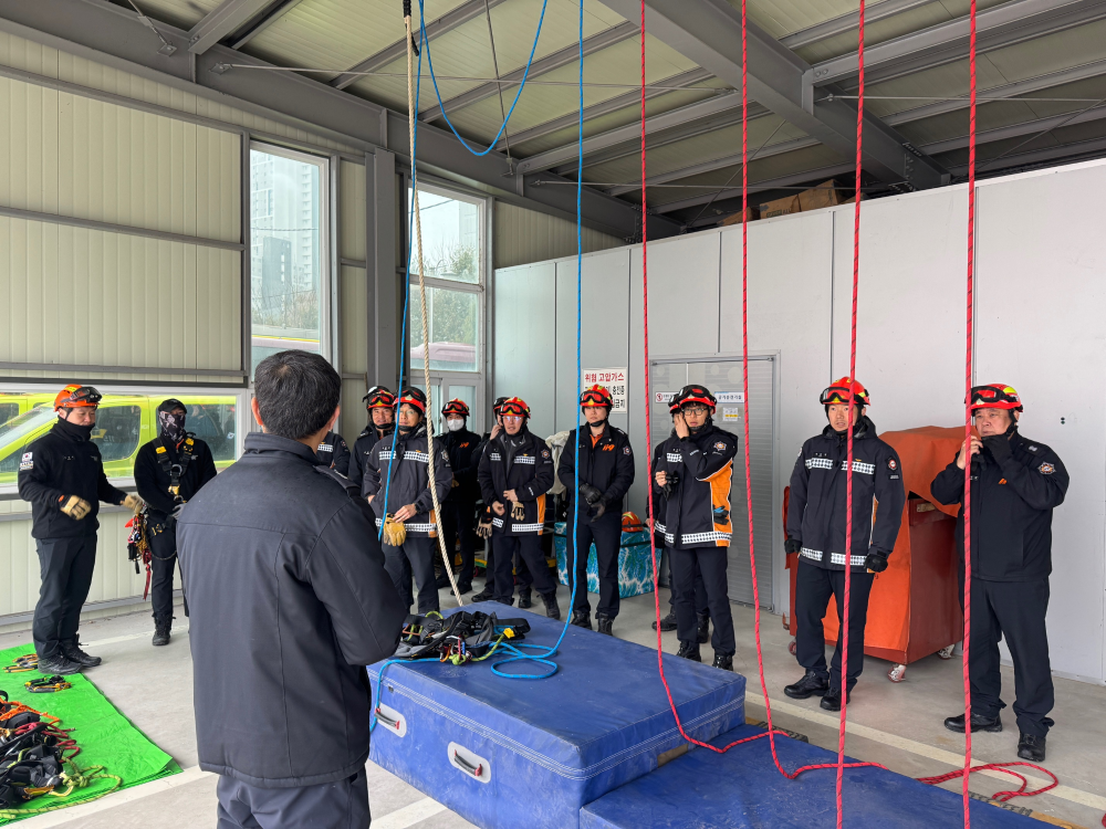 2026-03-19. 정선소방서, 2026년 상반기 펌프차구조대 합동 구조 훈련 실시 1.JPG
