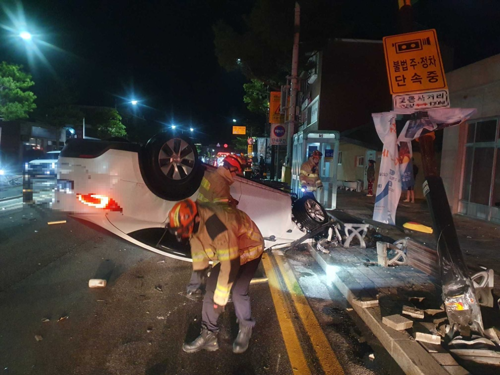 0336 삼척 교동 교동사거리 인근 교통사고-1.jpg