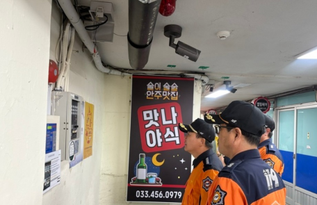 철원소방서장, 추석 명절 대비 전통시장 현장점검ㆍ지도