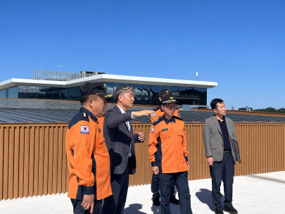 오승훈 강원소방본부장, 강릉 ITS 세계총회 현장 점검