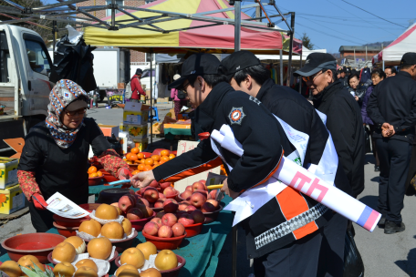 안전점검의날 캠페인 및 구급차 길터주기 캠페인 실시