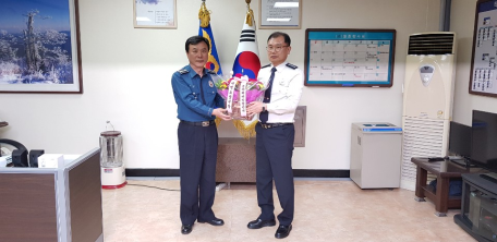 태백소방서-태백경찰서-태백교육지원청 플라워 버킷 챌린지 캠페인 전개