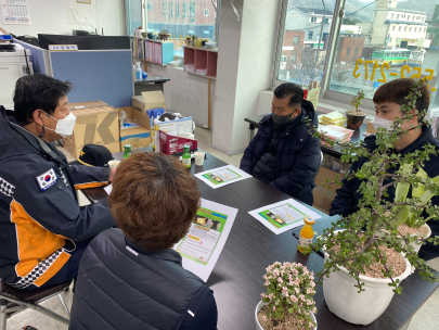 태백소방서, 음식점 주방화재예방 위한 관련 단체 간담회 실시