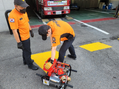태백소방서, 관내 풍수해 취약지역 사전점검 실시