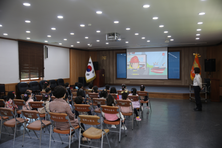태백소방서, 장성어린이집 대상 소방서 견학·소방안전체험