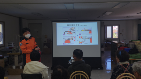 태백소방서, 장애인보호작업장 찾아가는 소방안전교육 실시