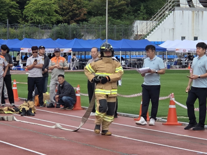 제11회 강원특별자치도 의용소방대 소방기술경연대회 참가